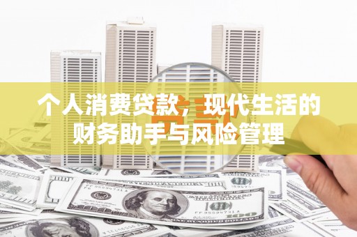 金宁个人消费贷款，现代生活的财务助手与风险管理