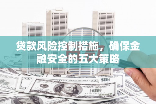 金宁贷款风险控制措施，确保金融安全的五大策略
