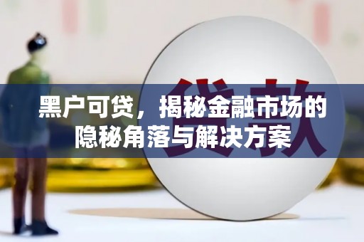 金宁黑户可贷，揭秘金融市场的隐秘角落与解决方案