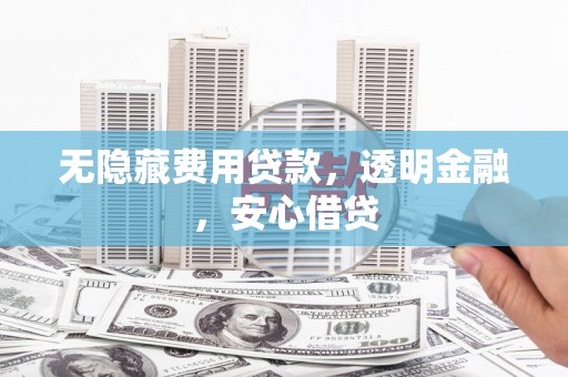 金宁无隐藏费用贷款，透明金融，安心借贷