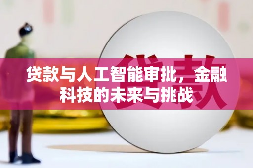 金宁贷款与人工智能审批，金融科技的未来与挑战