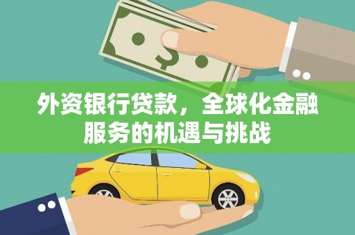 金宁外资银行贷款，全球化金融服务的机遇与挑战