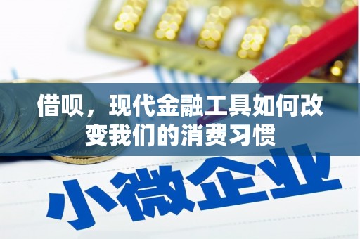 金宁借呗，现代金融工具如何改变我们的消费习惯