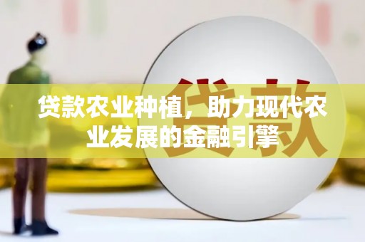 金宁贷款农业种植，助力现代农业发展的金融引擎