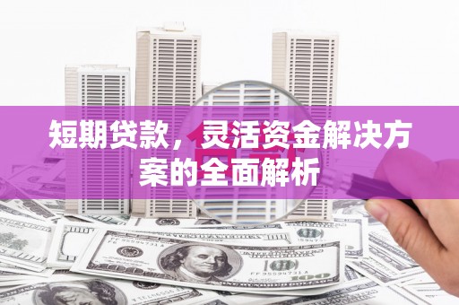 金宁短期贷款，灵活资金解决方案的全面解析