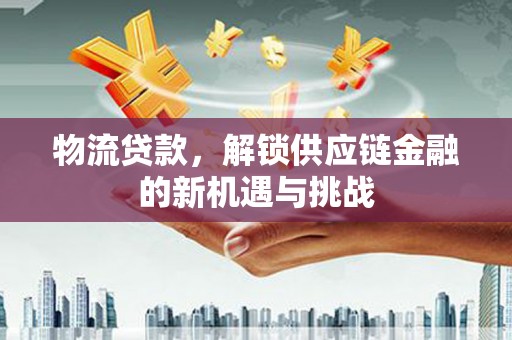 金宁物流贷款，解锁供应链金融的新机遇与挑战