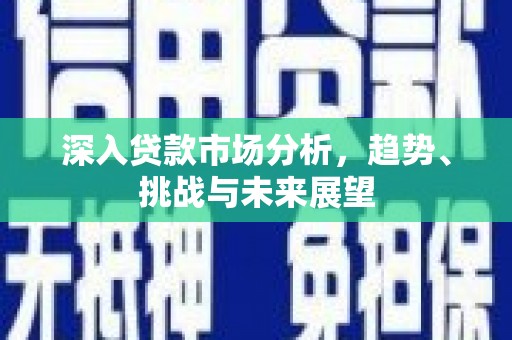 金宁深入贷款市场分析，趋势、挑战与未来展望