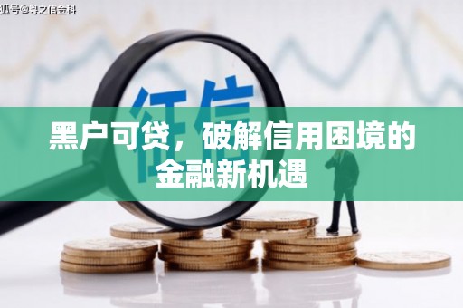 金宁黑户可贷，破解信用困境的金融新机遇